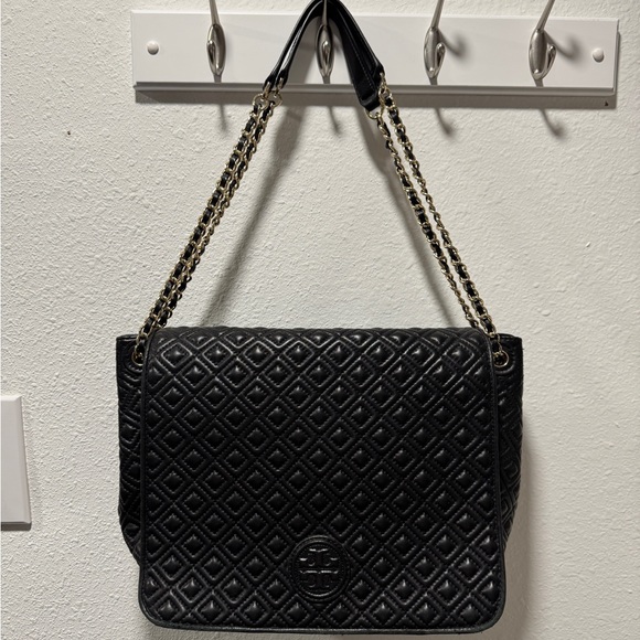 Tory Burch Quilted Marion Flap Shoulder Bag - Picture 1 of 5
